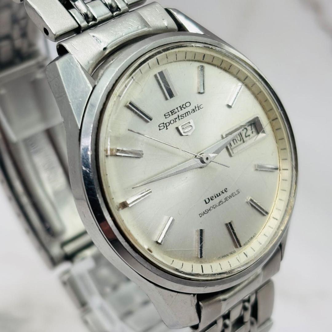 SEIKO スポーツマチック 5 デラックス デイデイト 自動巻 メンズ 腕時計