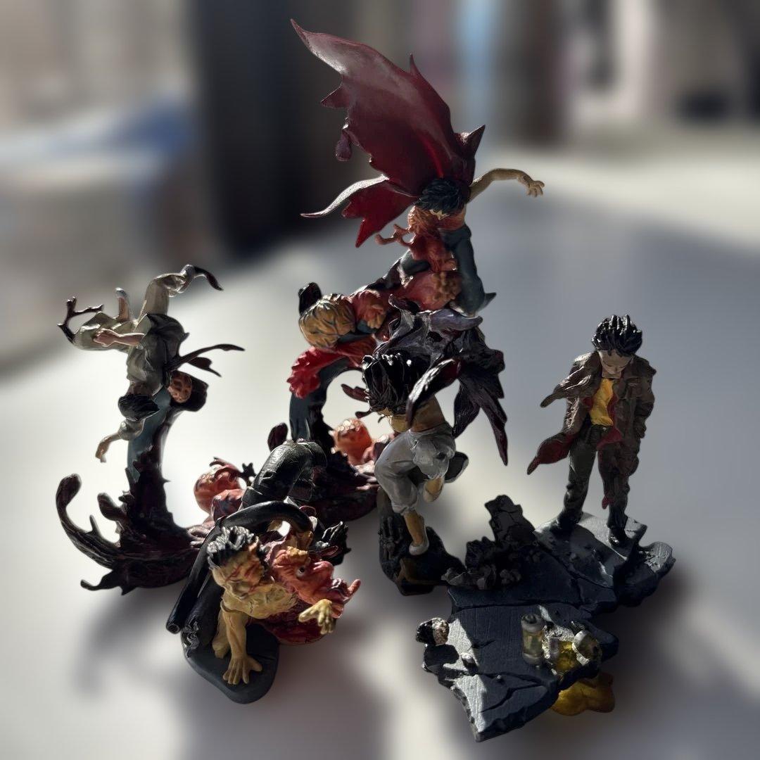 海洋堂　アキラフィギュアセット16個