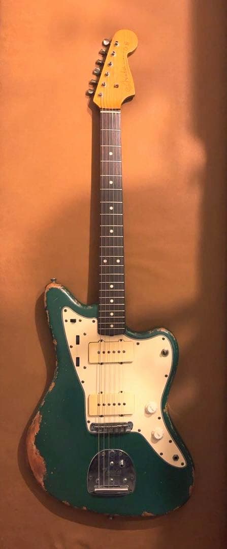 fender JAPAN JAZZMASTER グリーン レリック