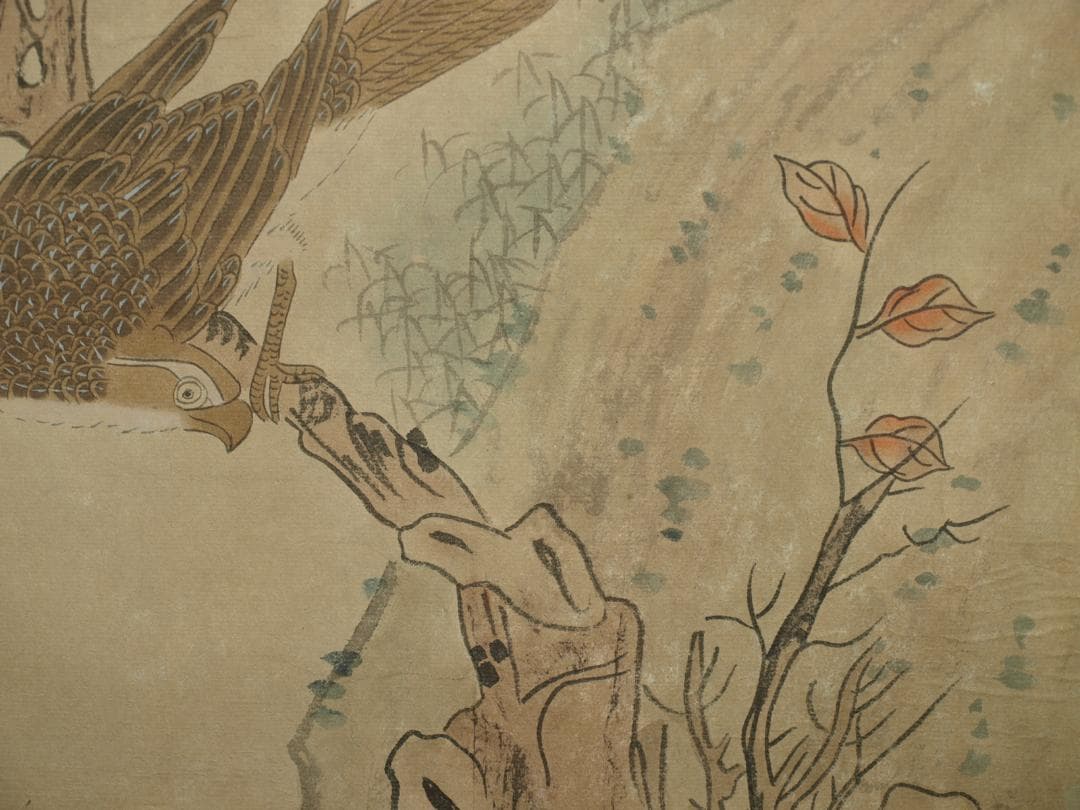 中国北宋時代の 人物図 肉筆絵 激安骨董品 BD345A12-1