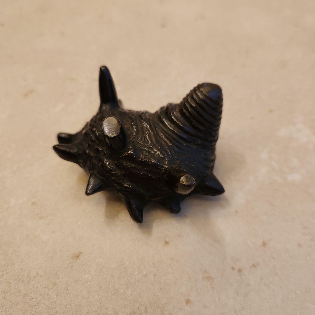 古銅栄螺蓋置 さざえ