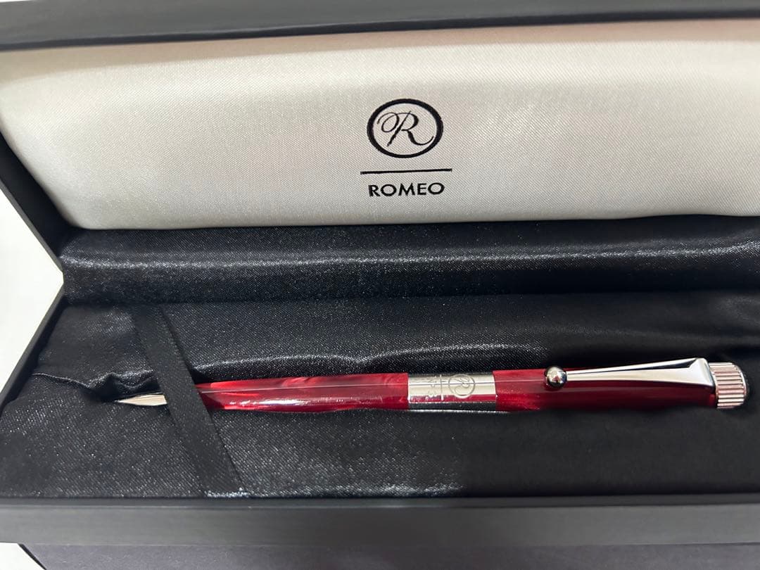 ロメオ No.3ボールペン イタリアンレッド - 筆記具新品 通販