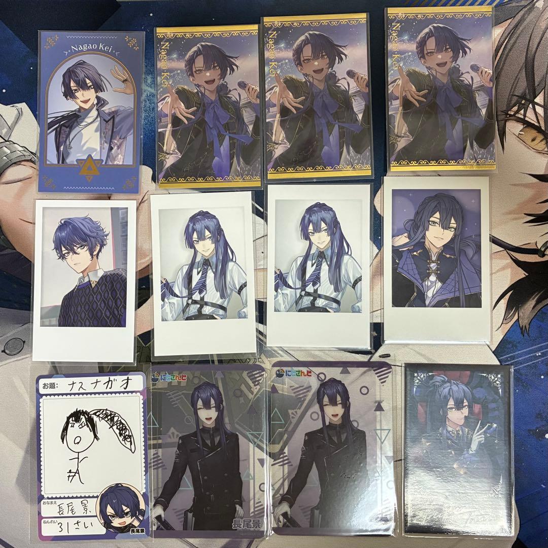 にじさんじ 長尾景 チェキ ヴァルツ VALZ 5周年 4周年 SITR ボイカ