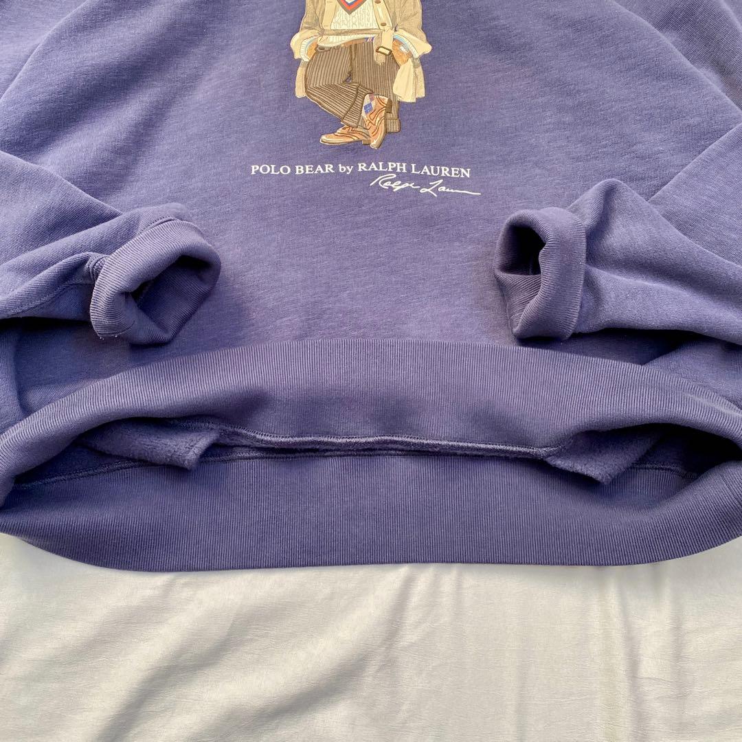 ポロラルフローレン ポロベア パーカー L ネイビー 美品