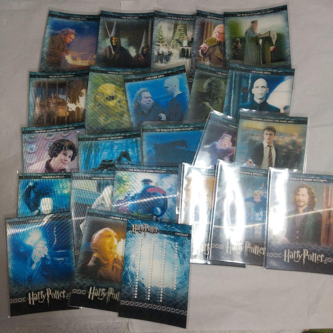 値下げ ハリポタ トレーディングカード 3D調 ノーマルコンプ 72枚 + 5枚
