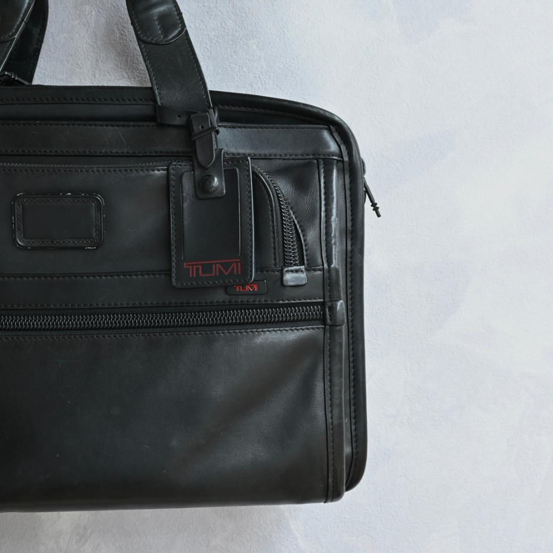 オールレザー＆２way✨️TUMI ブリーフケース ビジネスバッグ