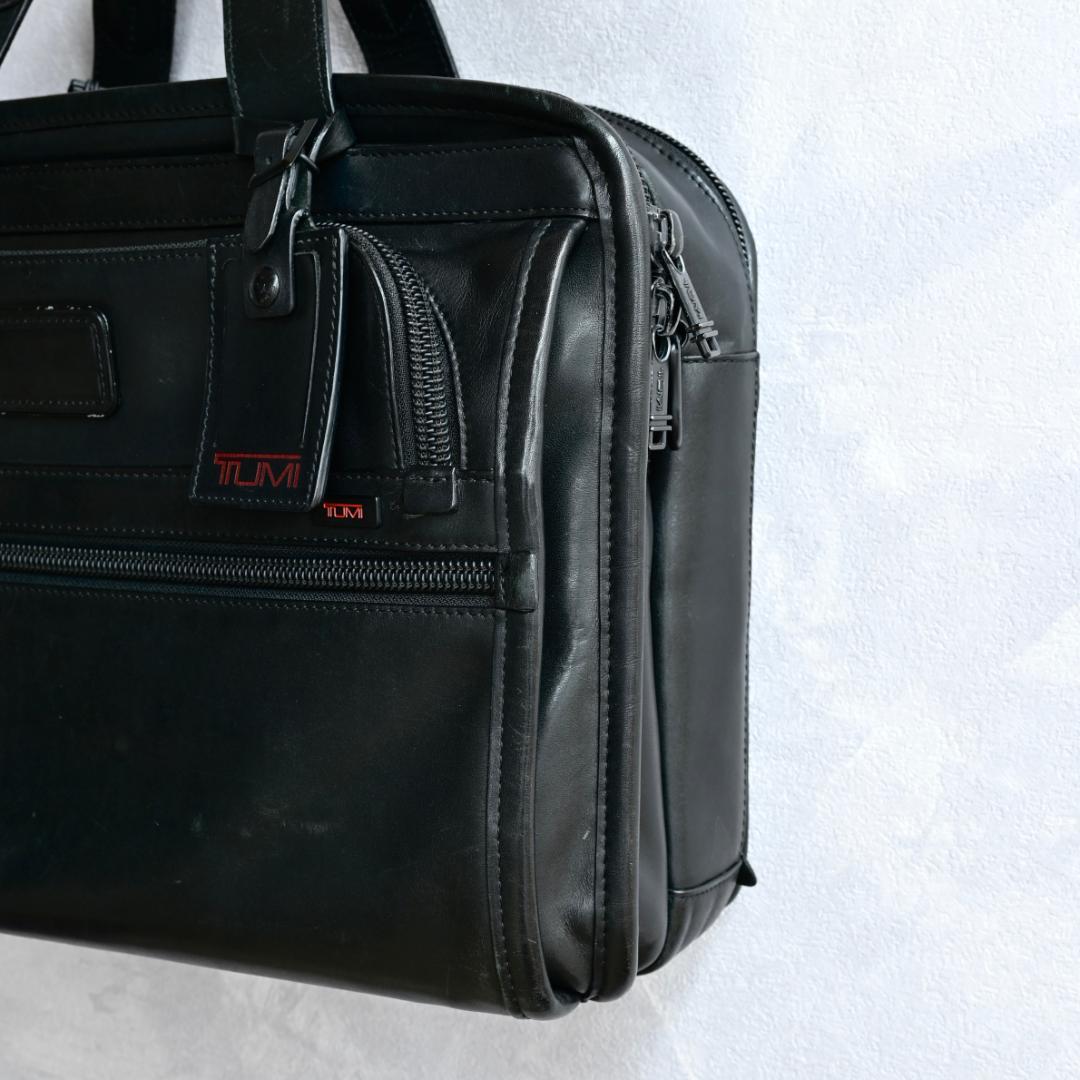オールレザー＆２way✨️TUMI ブリーフケース ビジネスバッグ