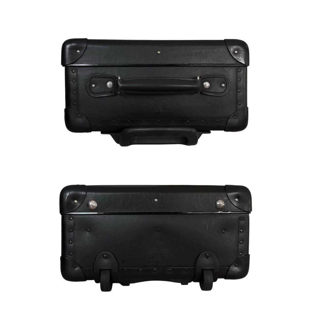 《超美品》グローブトロッター スーツケース キャリーバッグ 2輪 ブラック 黒系