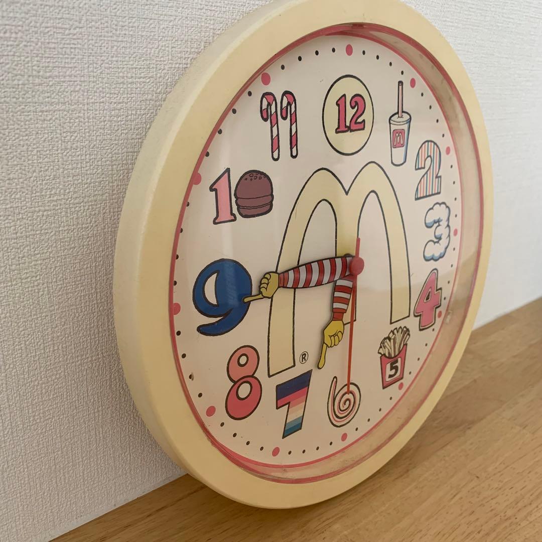 マクドナルド 時計 ビンテージ アドバタイジング アメリカ マック ドナルド