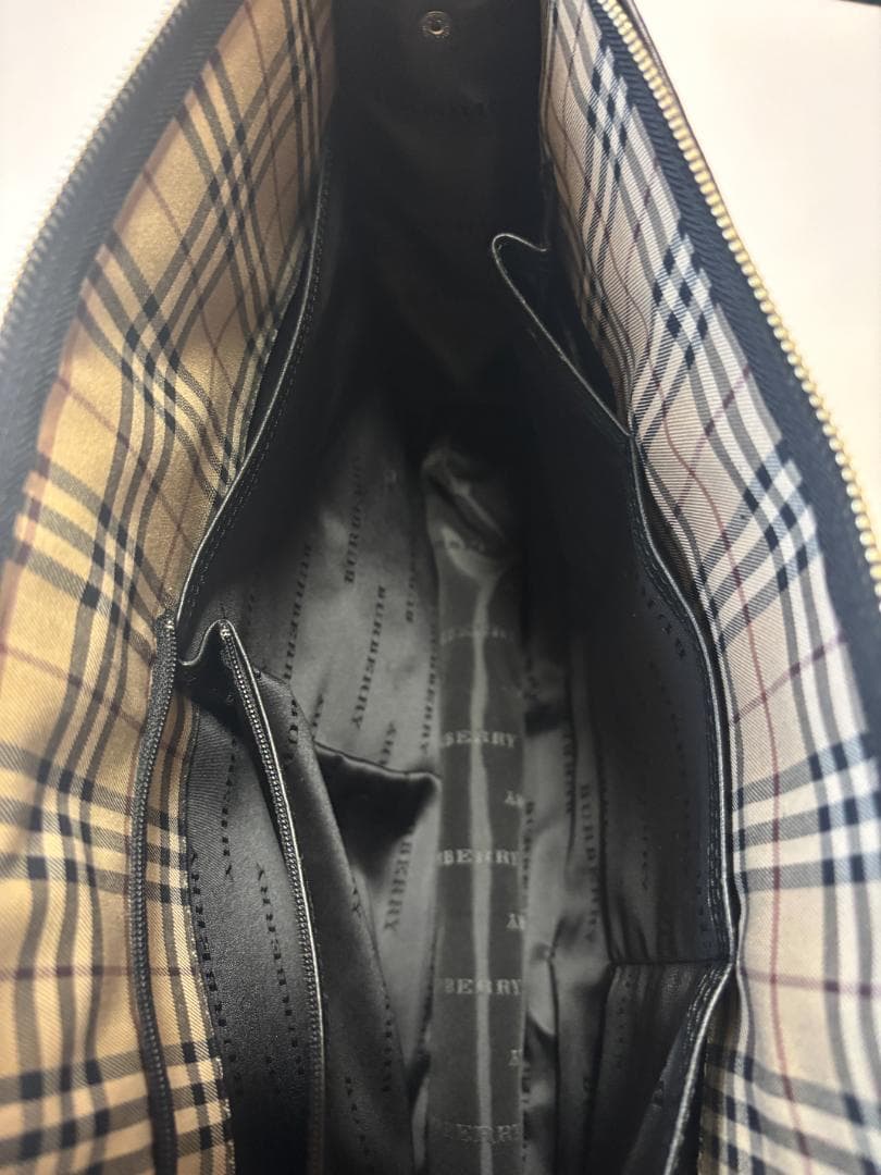 あ*ひ様 美品 バーバリー BURBERRY ビジネスバッグ ブラック