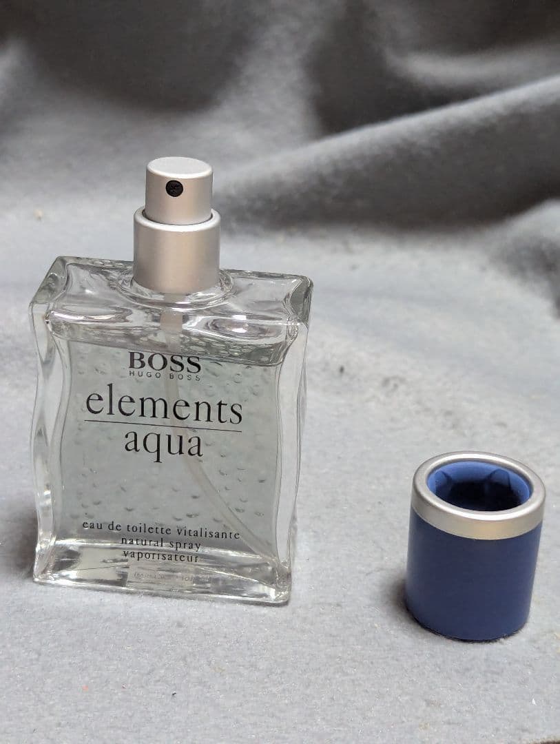 廃盤希少ヒューゴボスボスエレメンツアクアオードトワレ50ml