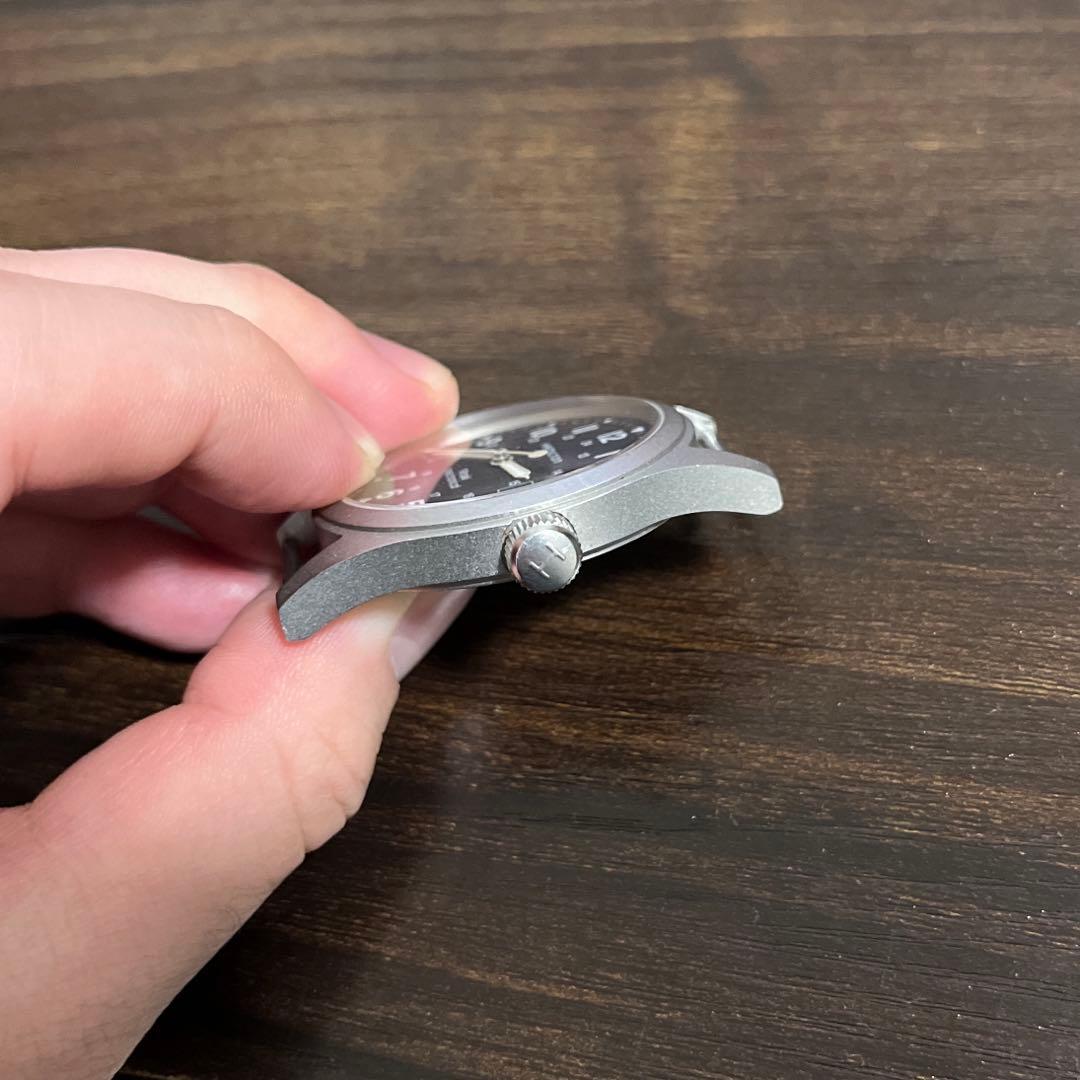 Hamilton khaki mechanical 38mm　文字盤ブラック