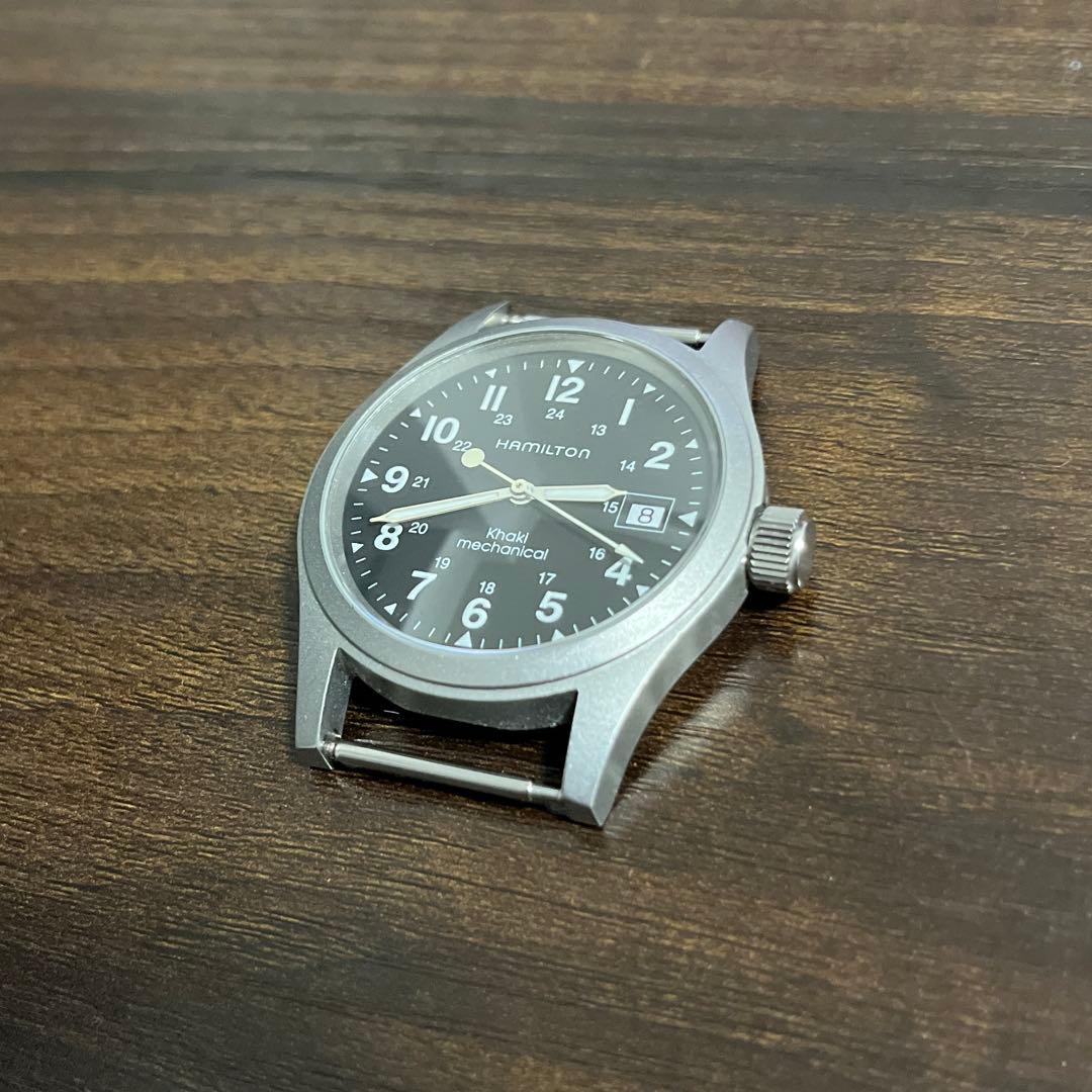 Hamilton khaki mechanical 38mm　文字盤ブラック