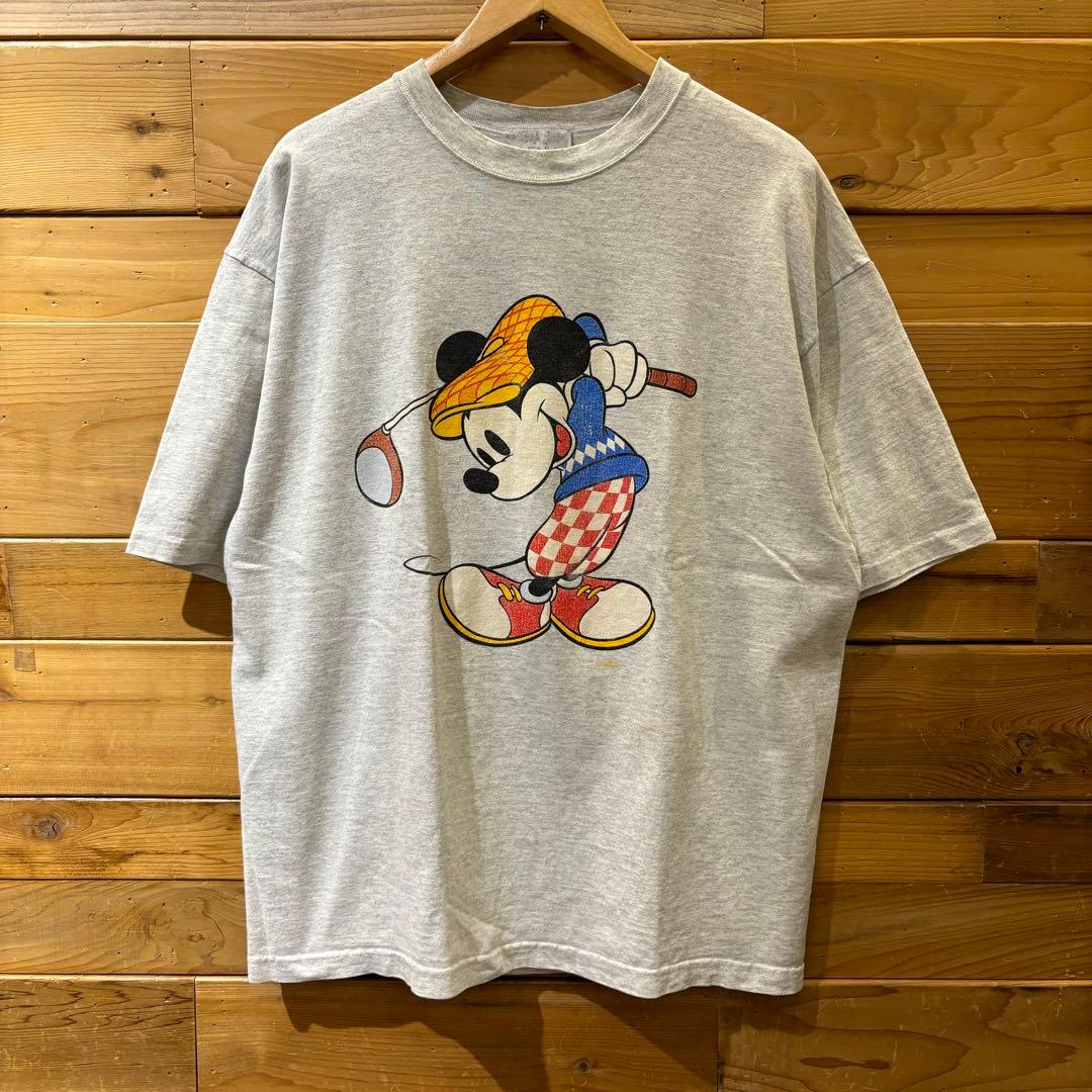 USA製 ミッキーTシャツ Disney 90s XL ビックサイズ 90年代 USA製 Walt