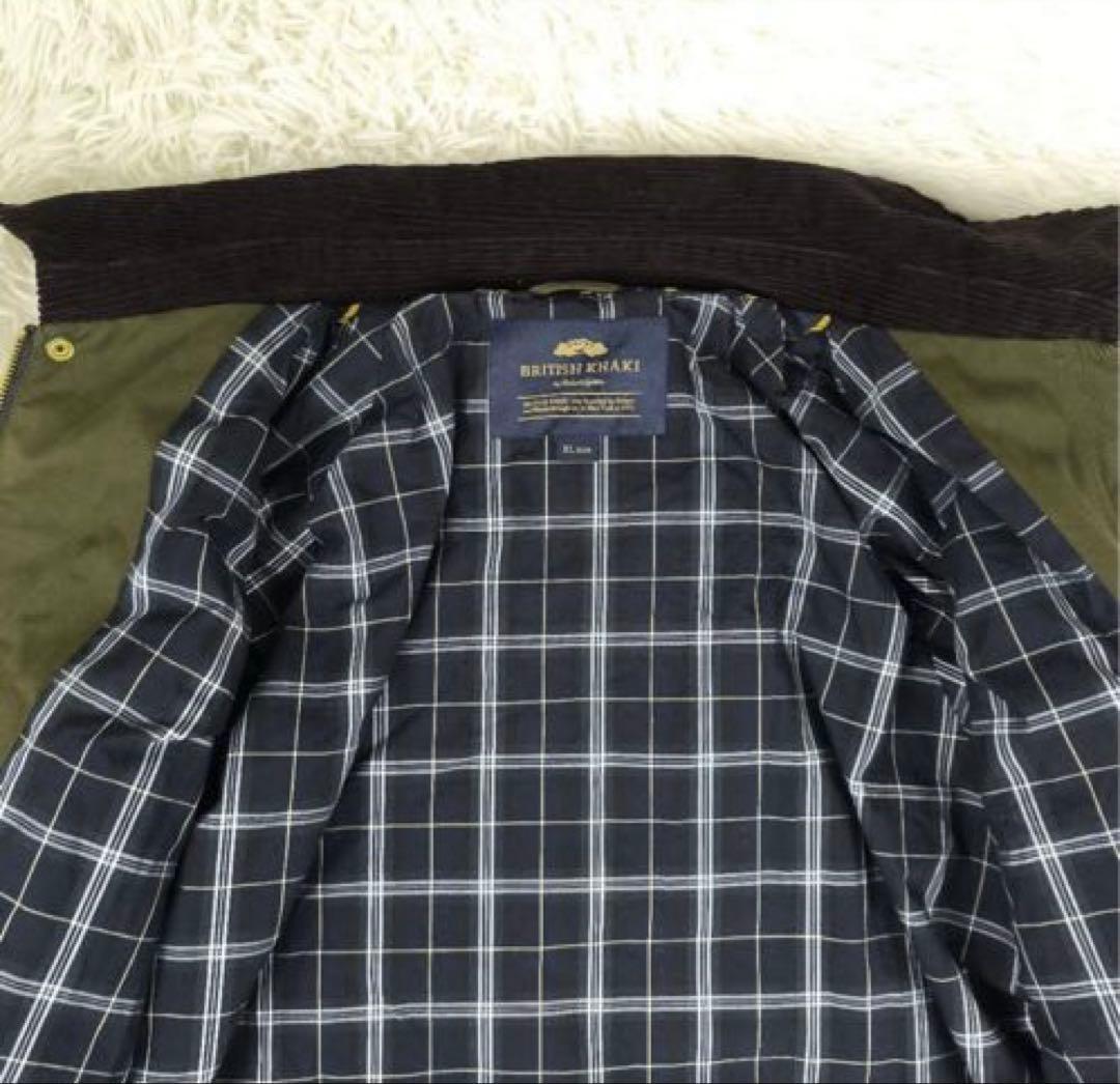 ブリティッシュカーキ ハンティングジャケット カーキ　XL