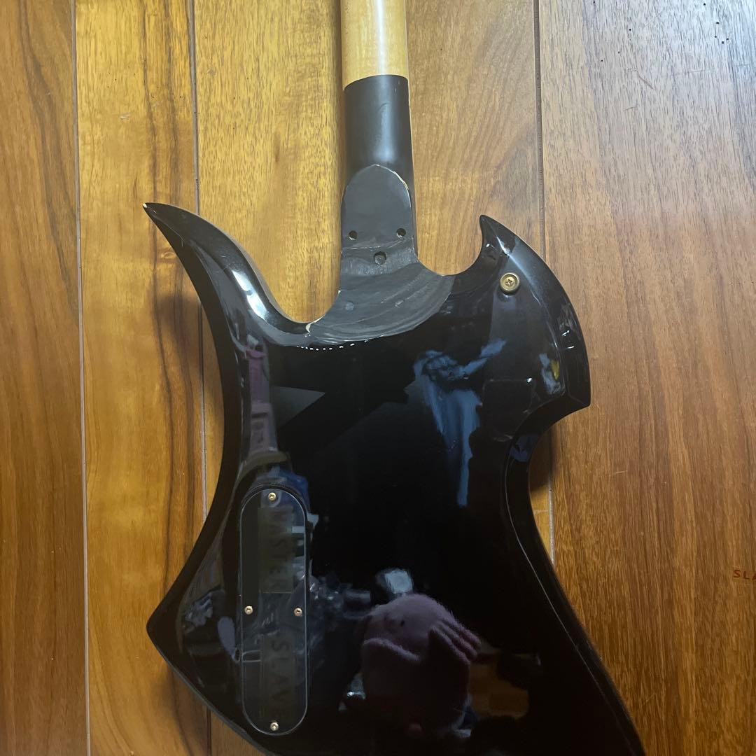 サイケペイント風自作ギター (ジャンク)