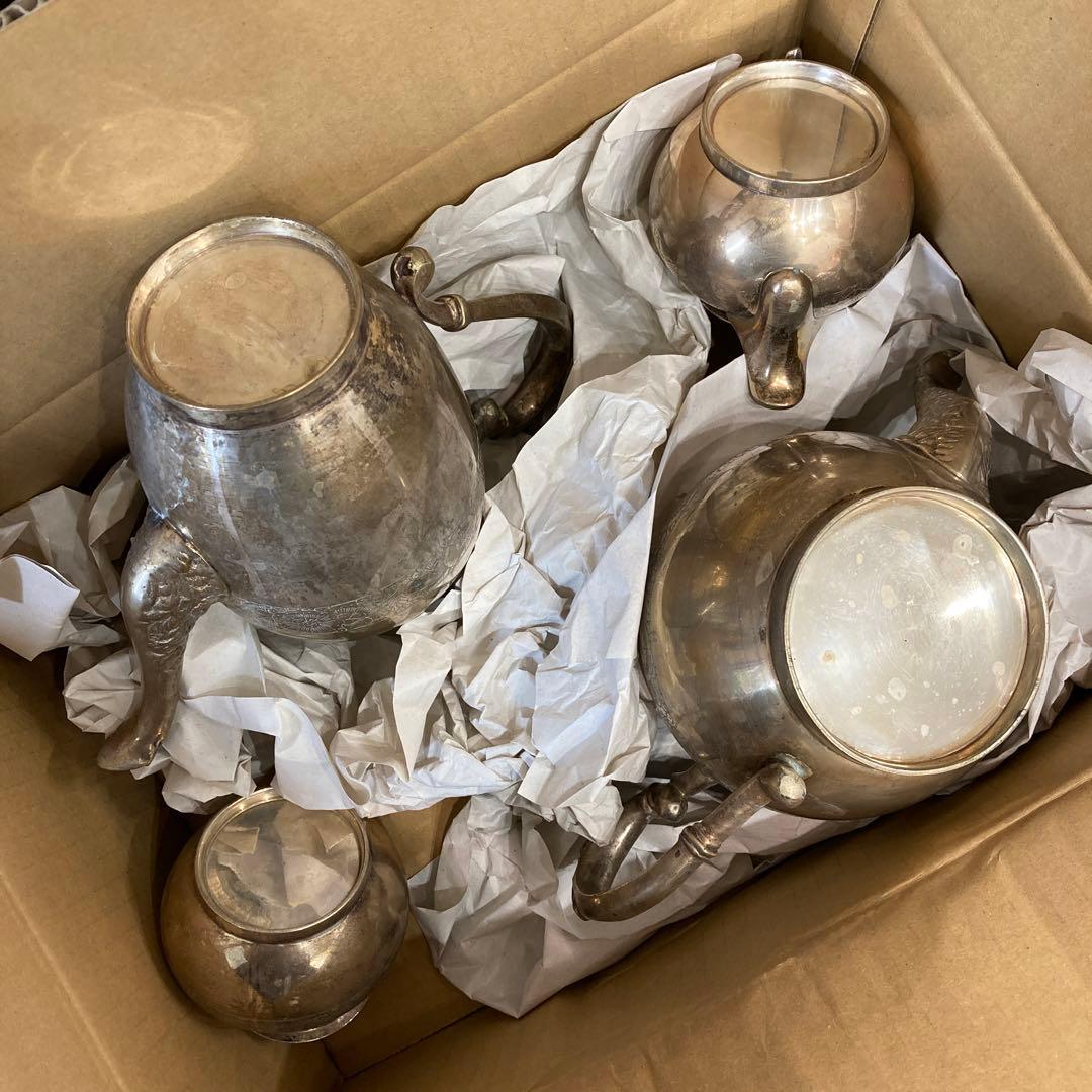 激レア】アンティーク ヴィンテージ 三越 ポット 4個セット 激レア