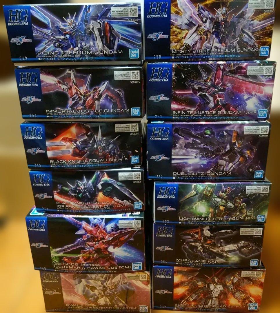 【１２品セット】HG 1/144 ガンダムSEEDフリーダム　　まとめ売り
