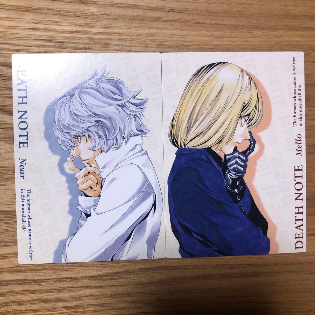 ☆デスノート☆KONAMI トレーディングカード ニア メロ ジャンプ