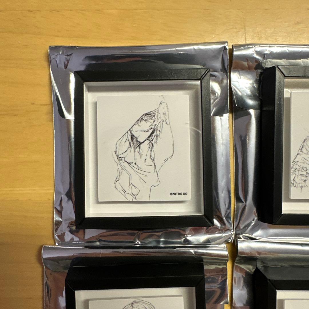 スロウダメージ 生原画展 額縁マグネットコレクション 全8種