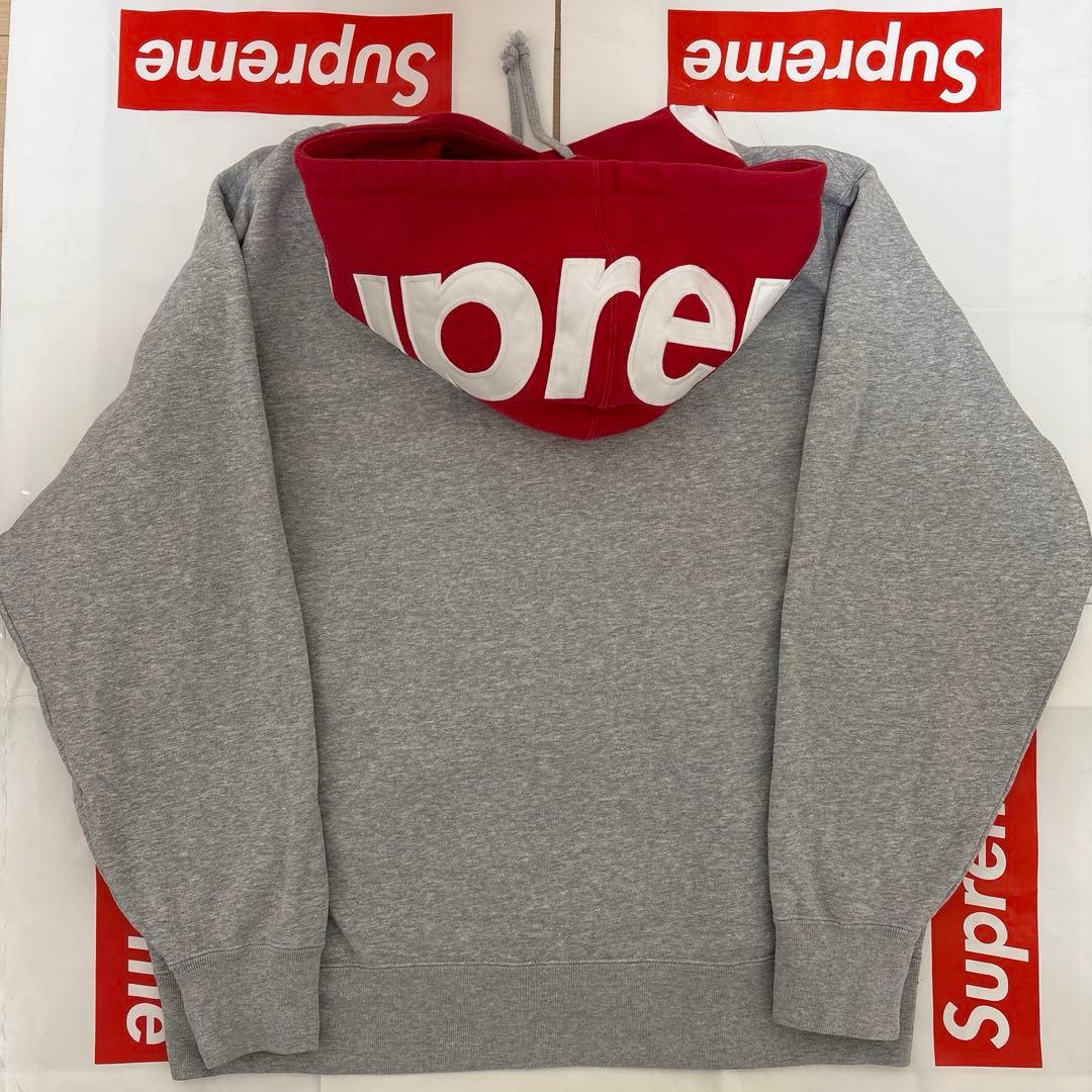 トップス Supreme 21fw Contrast Hooded Sweatshirt