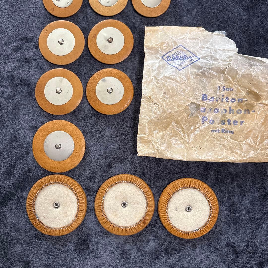 バリトンサックス B&S タンポセット　ビンテージ 未使用品