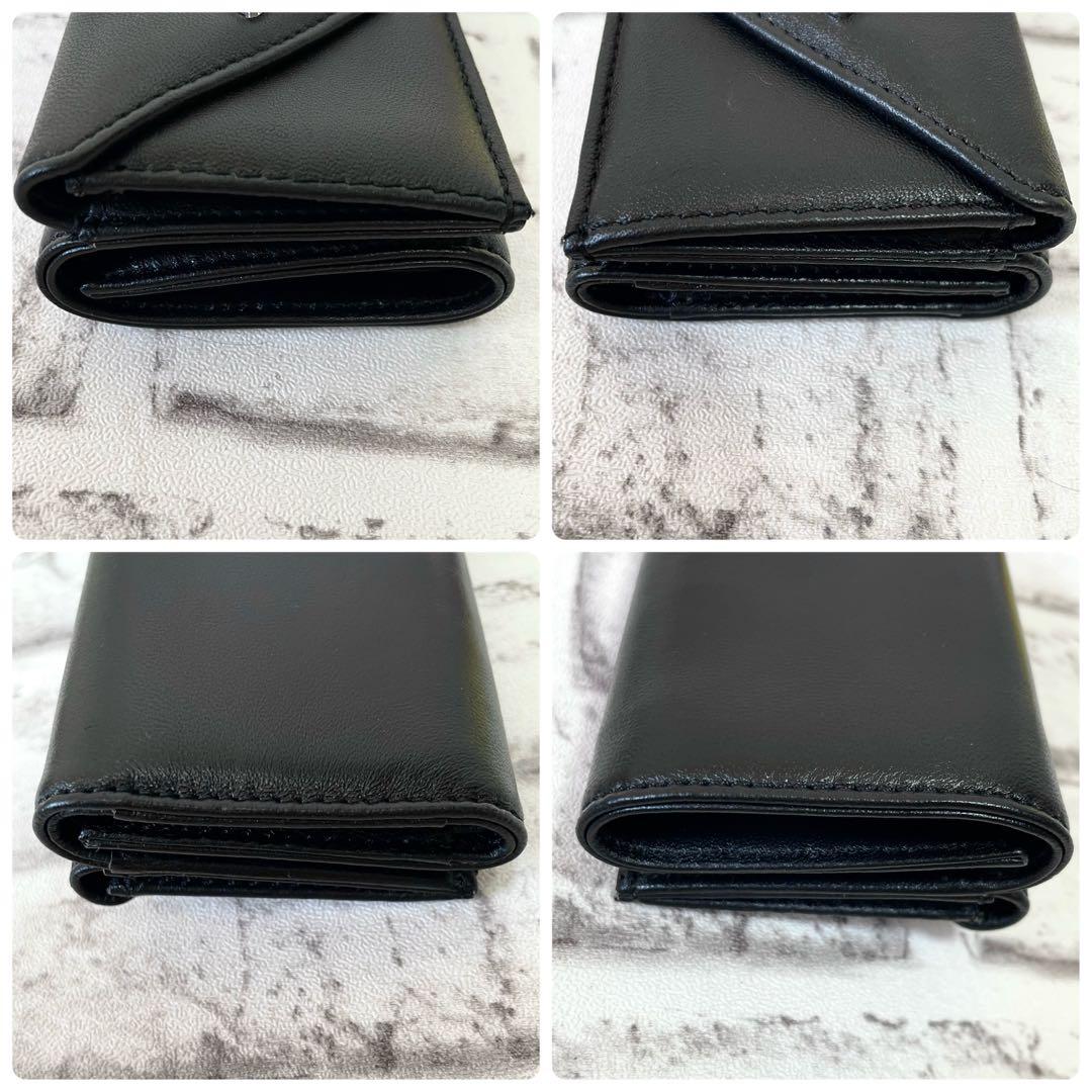 未使用保管品✨ヴィヴィアンウエストウッド 3つ折り財布 EMMA 黒の通販