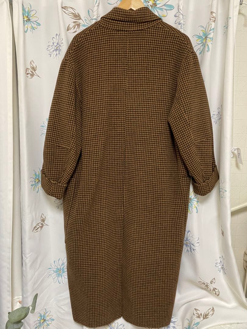 TODAYFUL オーバーチェックコート 36 TODAYFUL チェック柄ロングコート