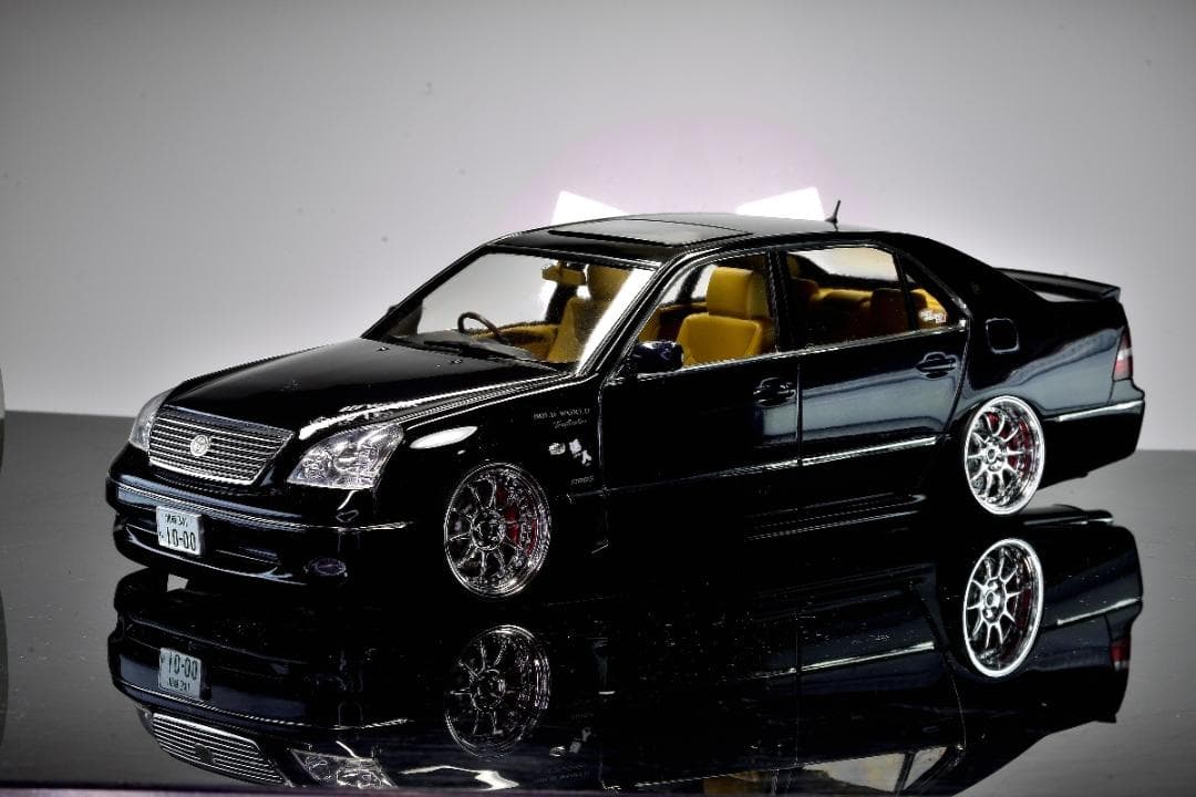 1/24アオシマ】セルシオ30前期 ブレーン【廃版キット】 ウーファーBOX