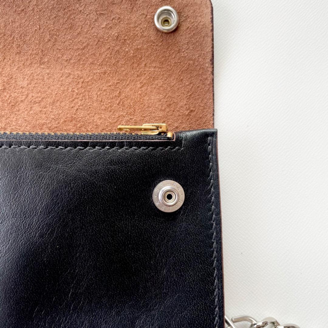 ご注文品　ミドルトラッカーウォレット　ロウ付けチェーン　ヴィンテージタロン