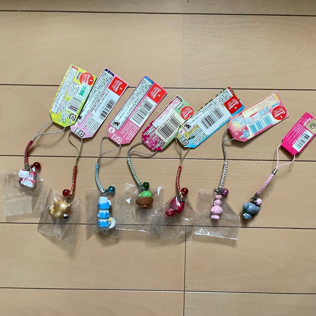 【ご当地キティ】 終売品 レア ストラップ 7つ 年代物