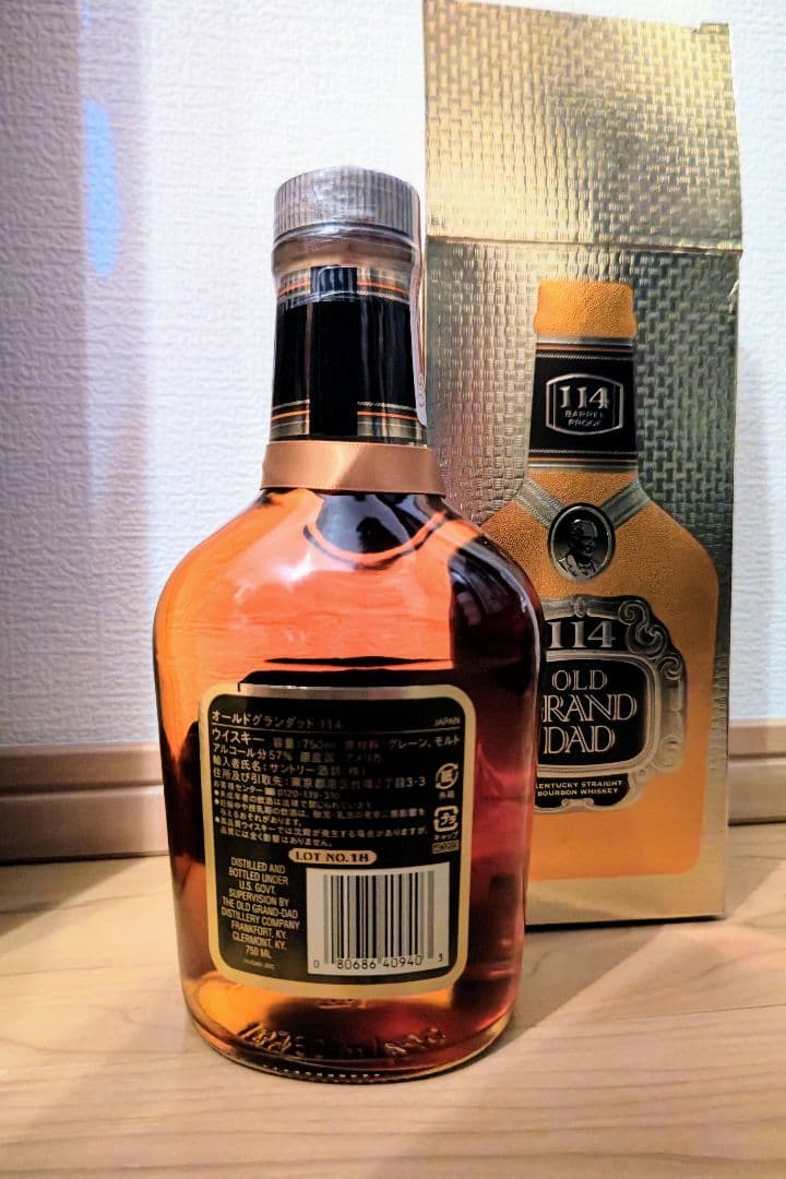 希少古酒】オールドグランダッド114 LOTNo.18