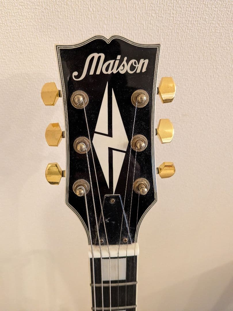 Maison エレキギター ホワイト レスポールタイプ｜Maison ホワイト