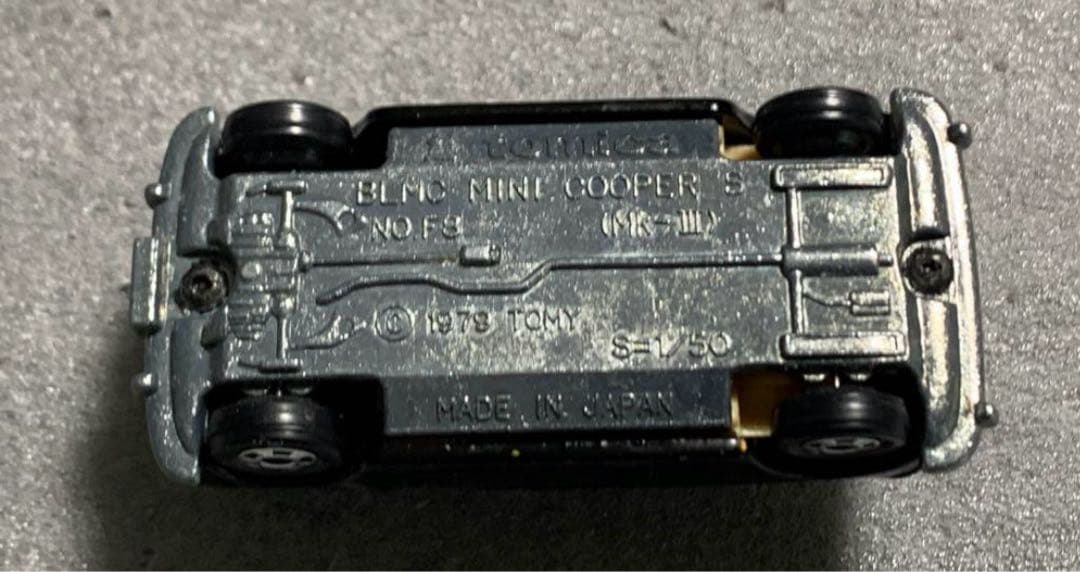 トミカ ミニクーパー ミニセンター特注 黒 トミカ ミニクーパー特注 黒