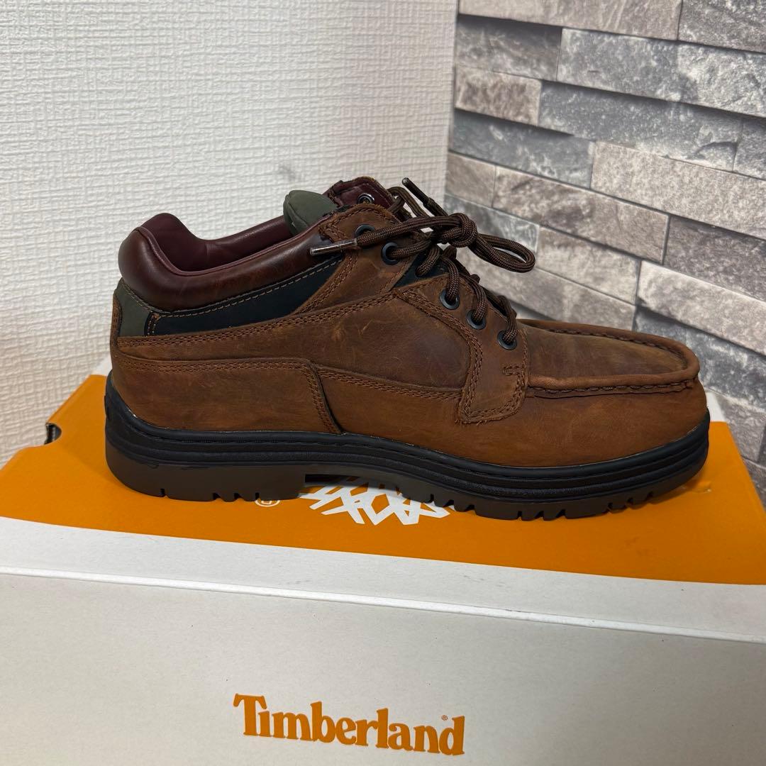 timberland moc toe gtx brown ブラウン