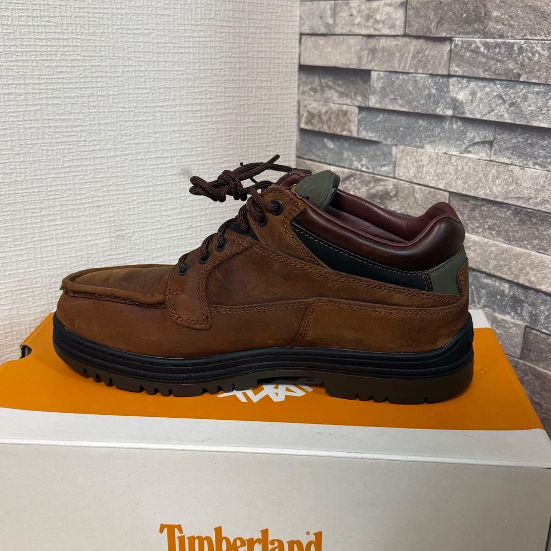 timberland moc toe gtx brown ブラウン