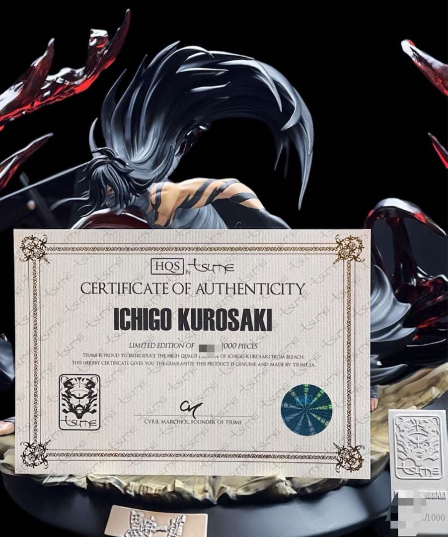 BLEACH 黒崎一護 ガレージキット ガレキ スタチュー④④