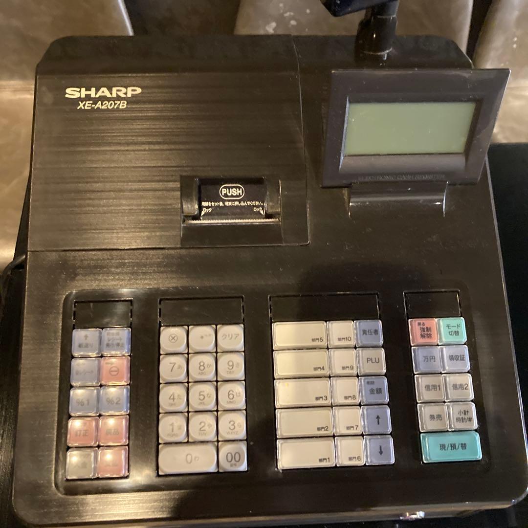 D*w様 SHARP 電子レジスタ　XE-A207