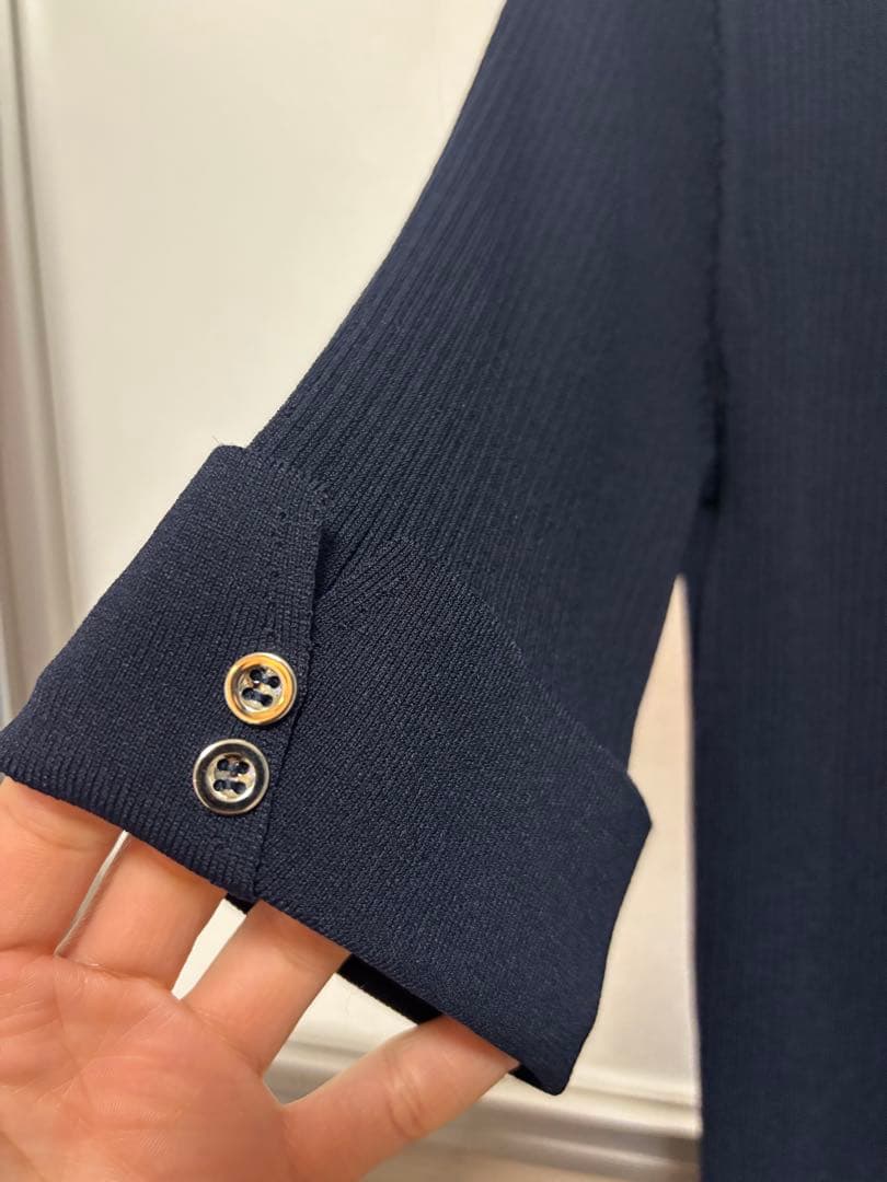 Aquweiser-riche ポロニットソー　ネイビー