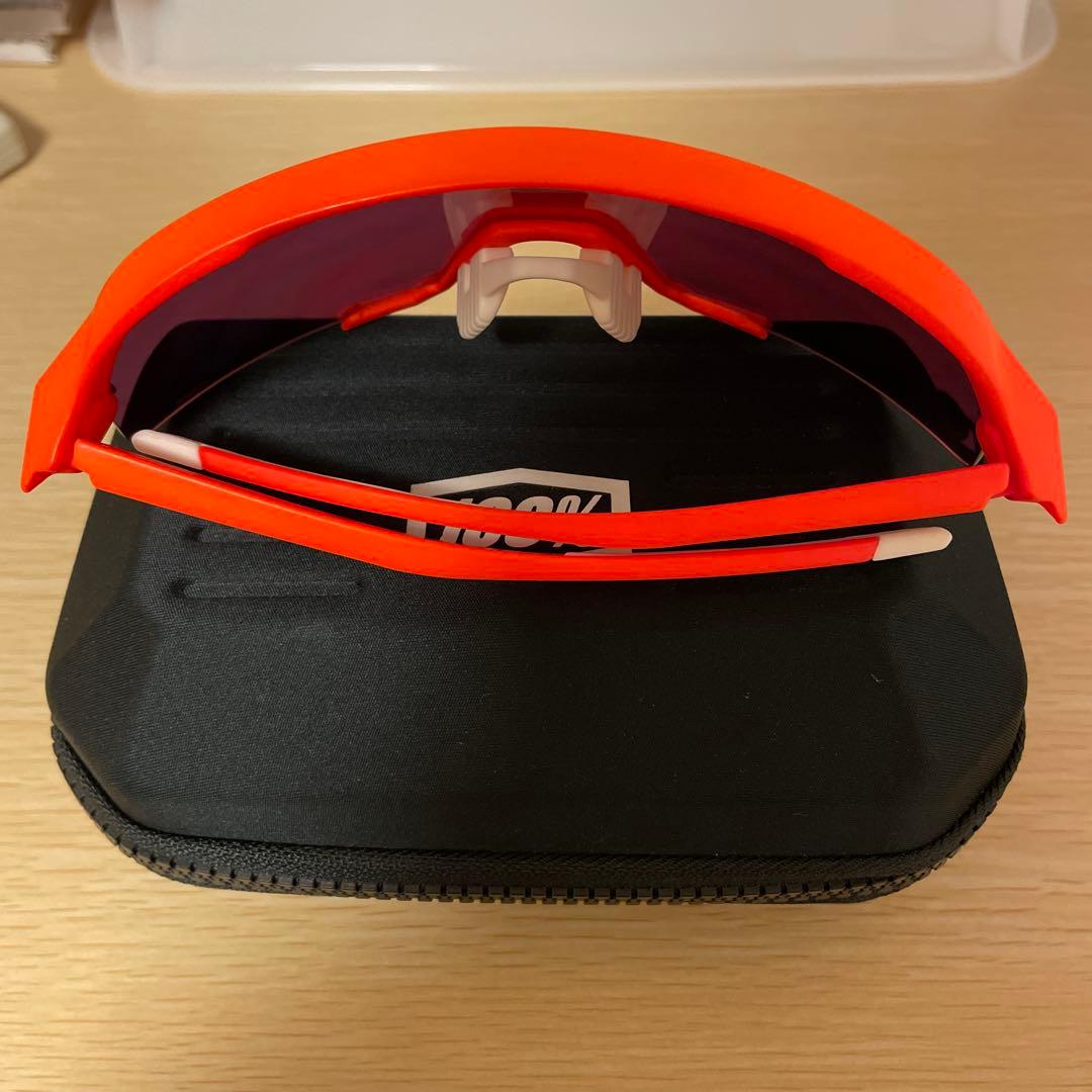 松竹梅様専用100% スポーツサングラス オレンジ/レッド S3｜楽天市場