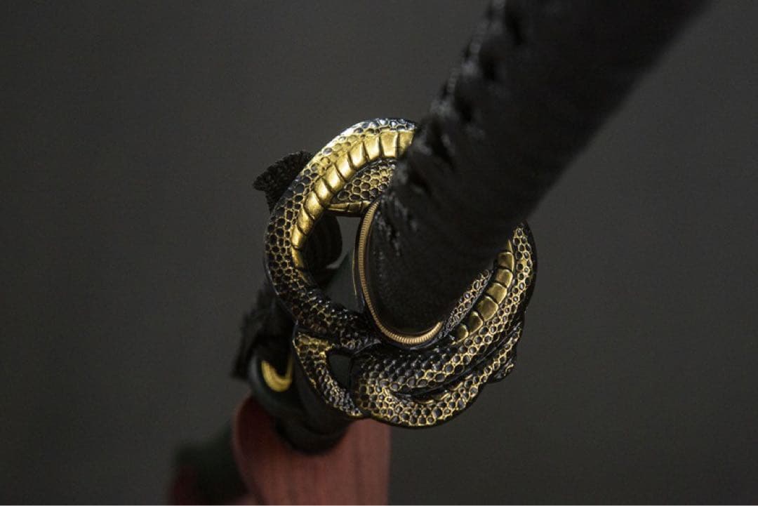 黒蟒 日本刀 高級本格居合刀 美術刀 模擬刀 模造刀