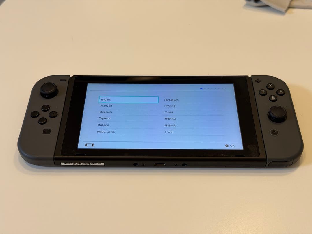 switch本体 グレー