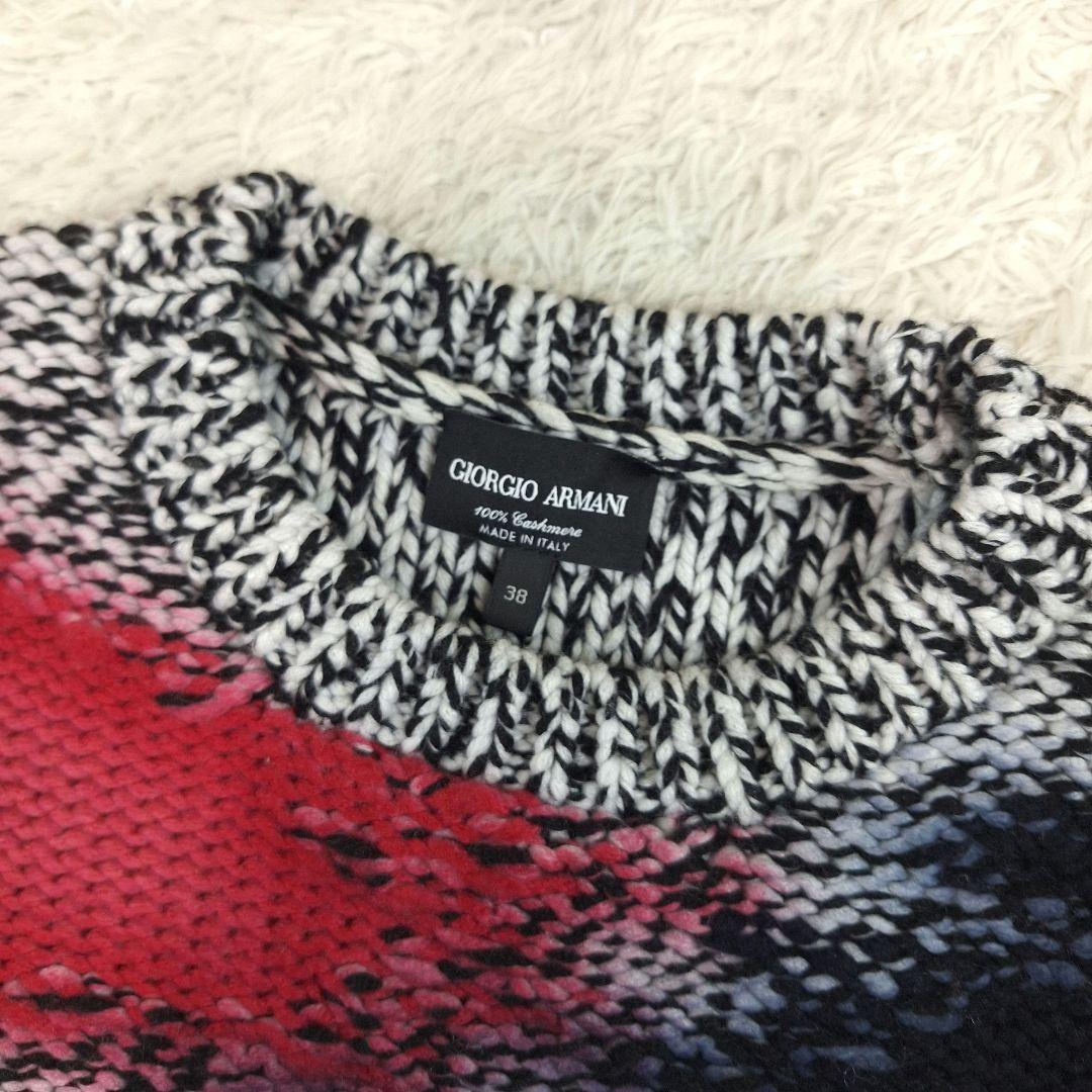 現行タグ✨GIORGIO ARMANI　カシミヤ100 ニットベスト　38