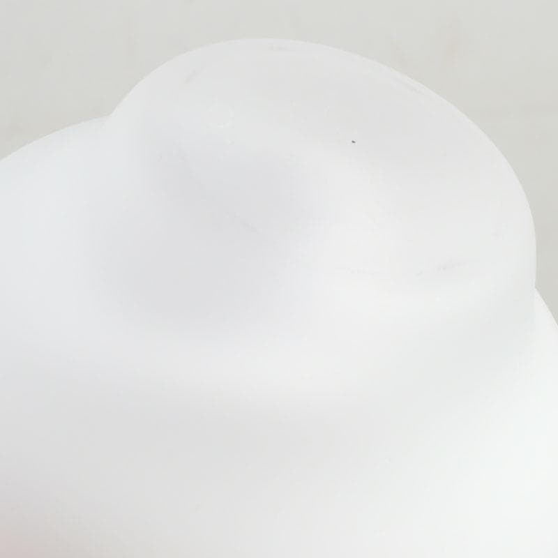 工芸ガラス 安田公子作 透硝子 切子杯 ぐい呑 共箱 V 9491 工芸ガラス