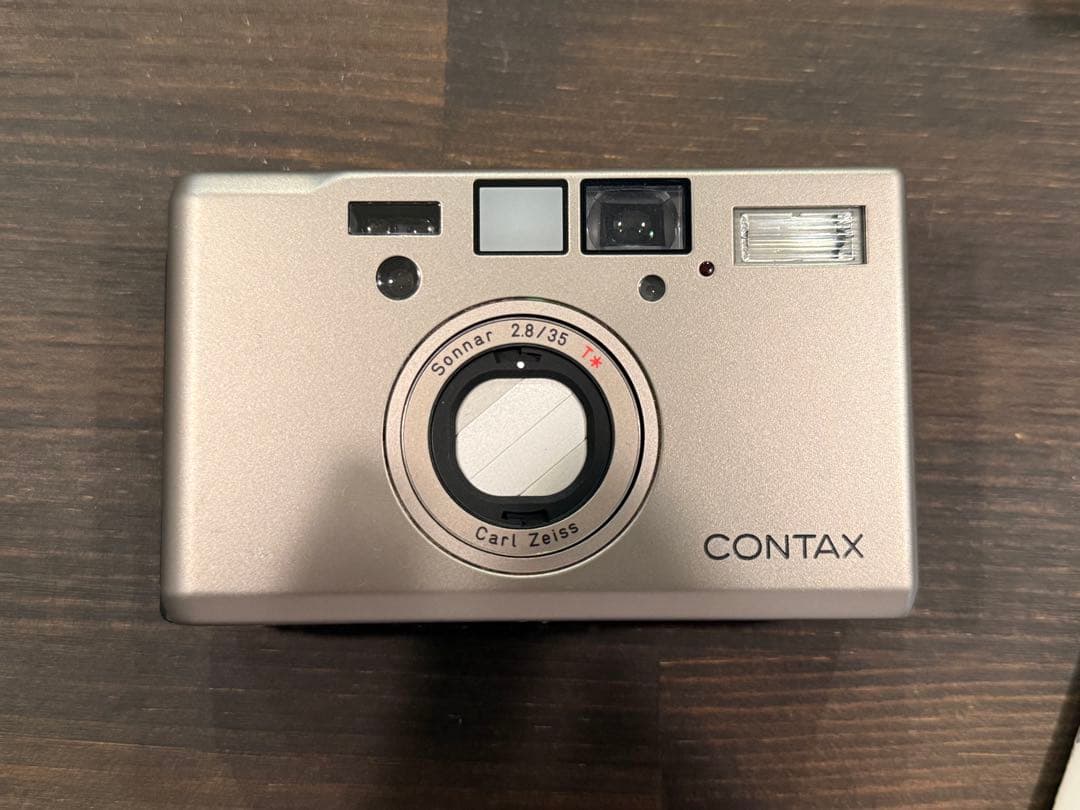 動作確認済】美品Contax T3 後期 ダブルティース 箱あり