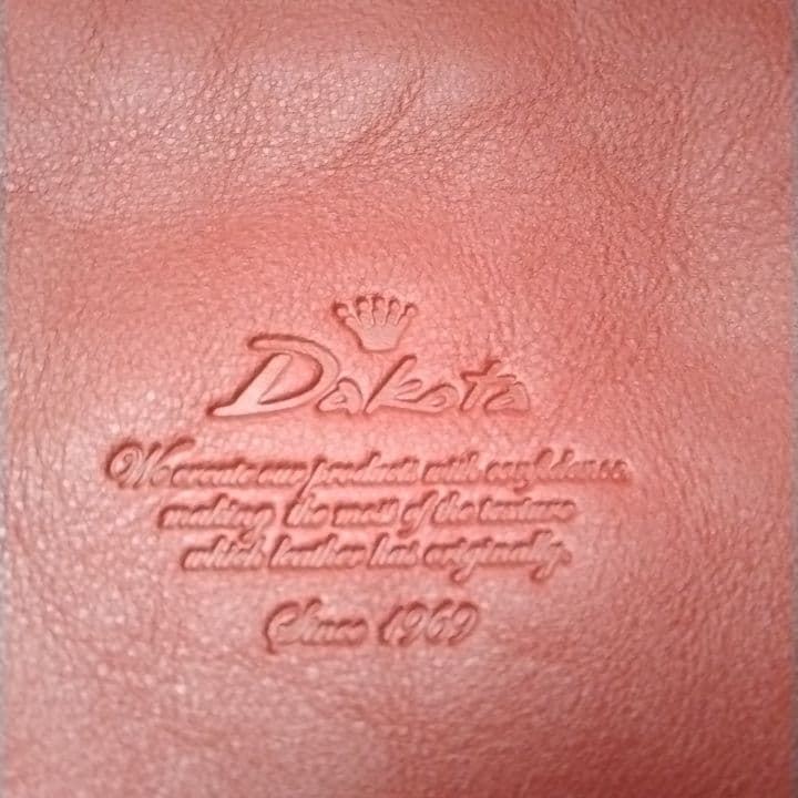 【新品、未使用品】Dakota ダコタ キューブトートレザーバッグ レッド A4