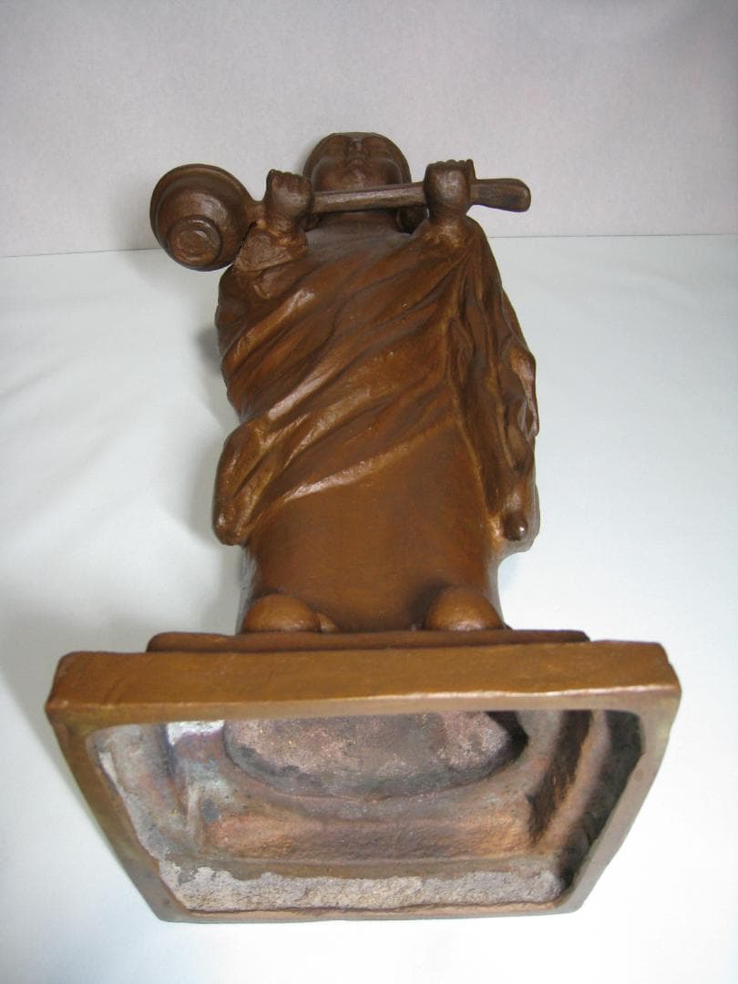 古銅 聖徳太子像十六歳孝養像 古い作品のブロンズ像