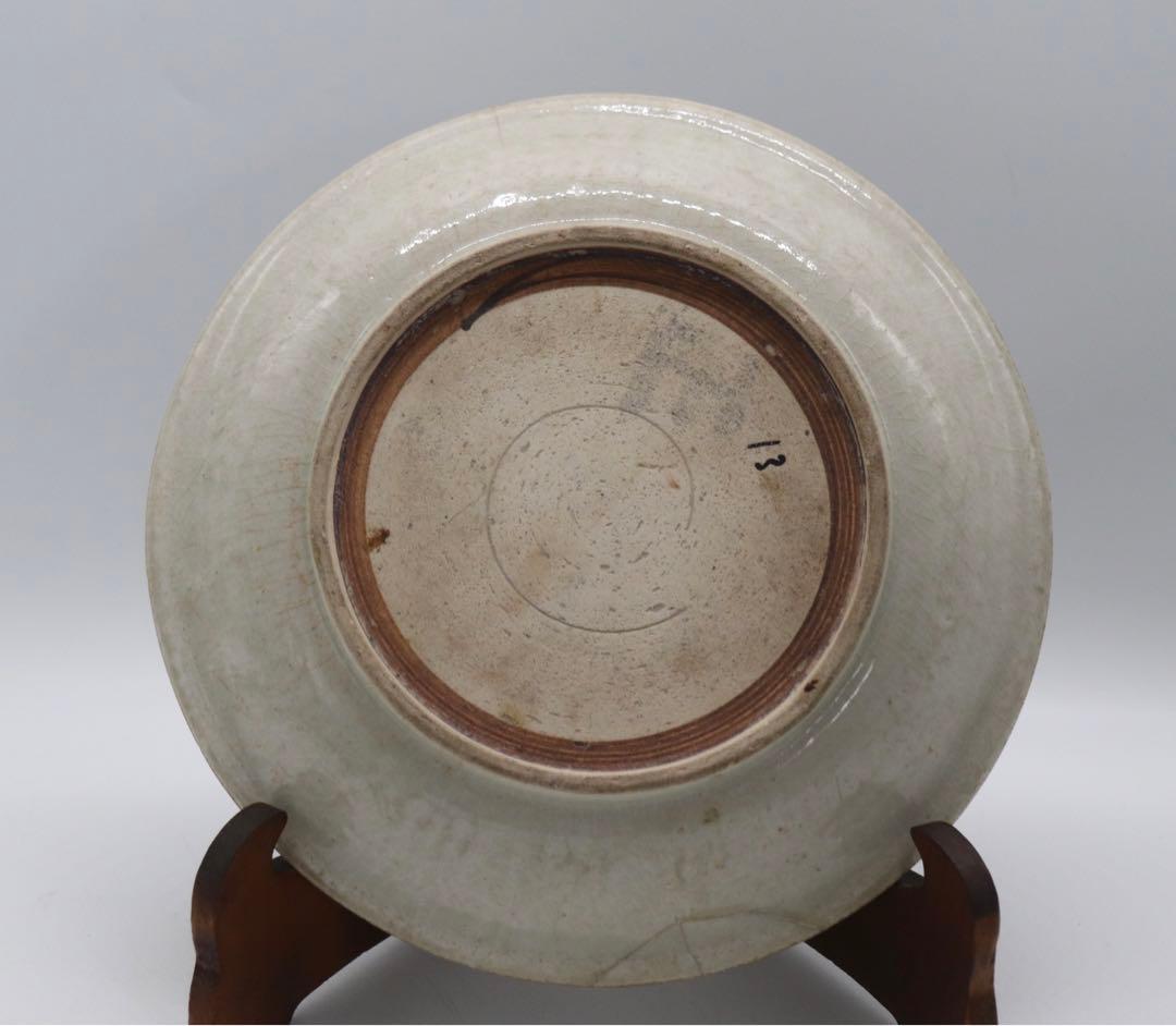 江戸 古伊万里 魚紋大皿 訳あり 送料込み1006 - メルカリ