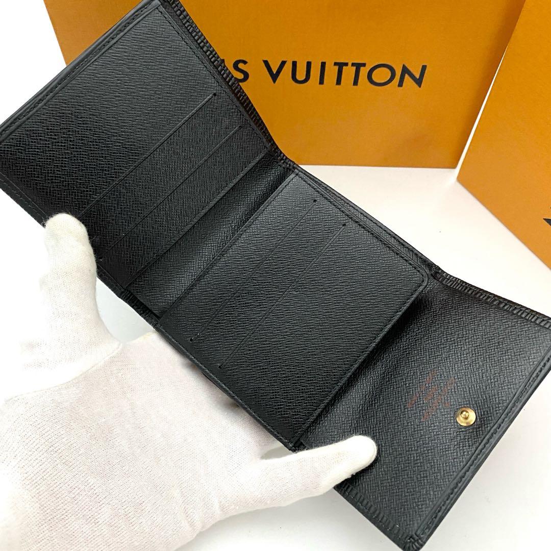 ルイヴィトン エピ エリーズ 三つ折り財布 wホック メンズ