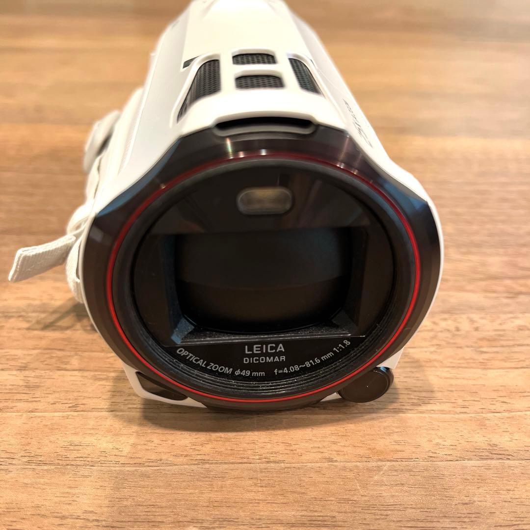 Panasonic 4Kビデオカメラ HC-VX992MS-W 白　ハンディカム